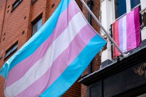 Transgender Pride Flag In London