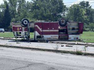 IFD FIRE TRUCK ACCIDENT