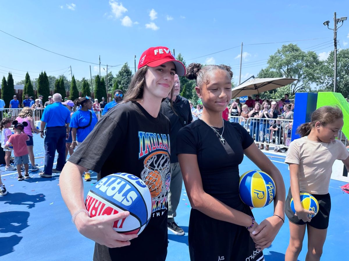 Photos from Pacers court dedication at the Indiana State Fair