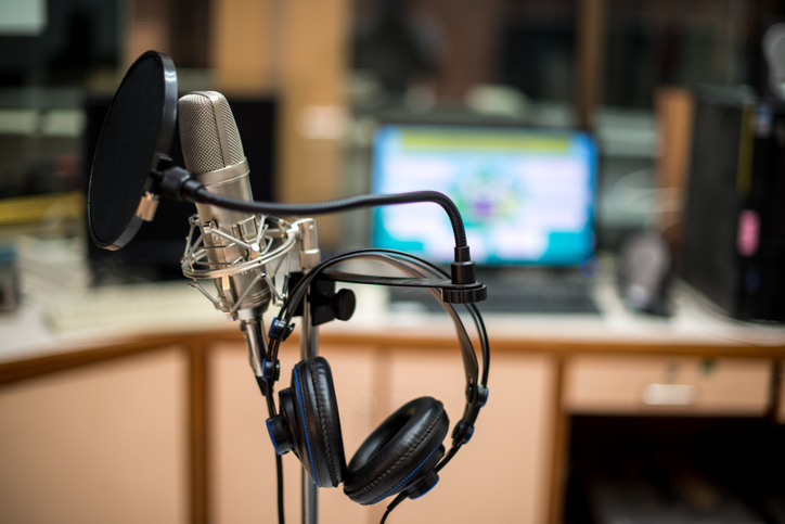 Close-Up Of Microphone