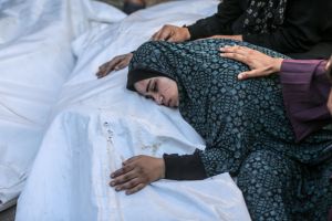 Israeli attack on Nuseirat refugee camp in Deir al-Balah