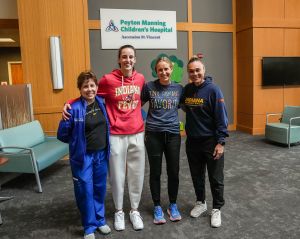 Image from Clark/Bevilaqua Visit to Peyton Manning Children's NICU