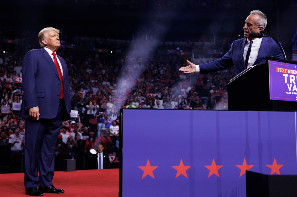 RFK Jr drops and endorses Trump. Where is this momentum for Harris?