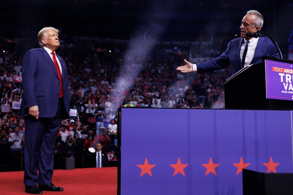 RFK Jr drops and endorses Trump. Where is this momentum for Harris?