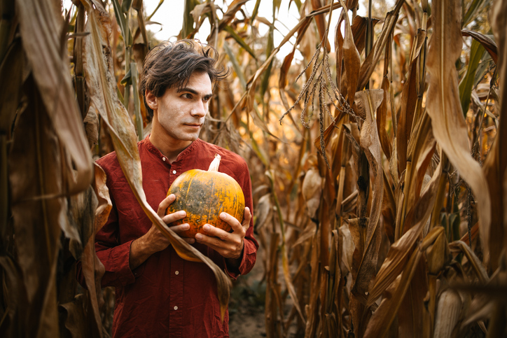 Caitlin Clark corn maze