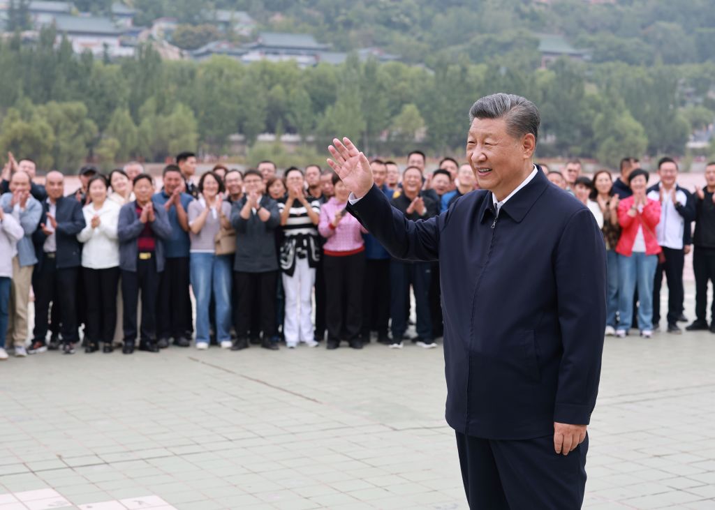 CHINA-GANSU-LANZHOU-XI JINPING-INSPECTION