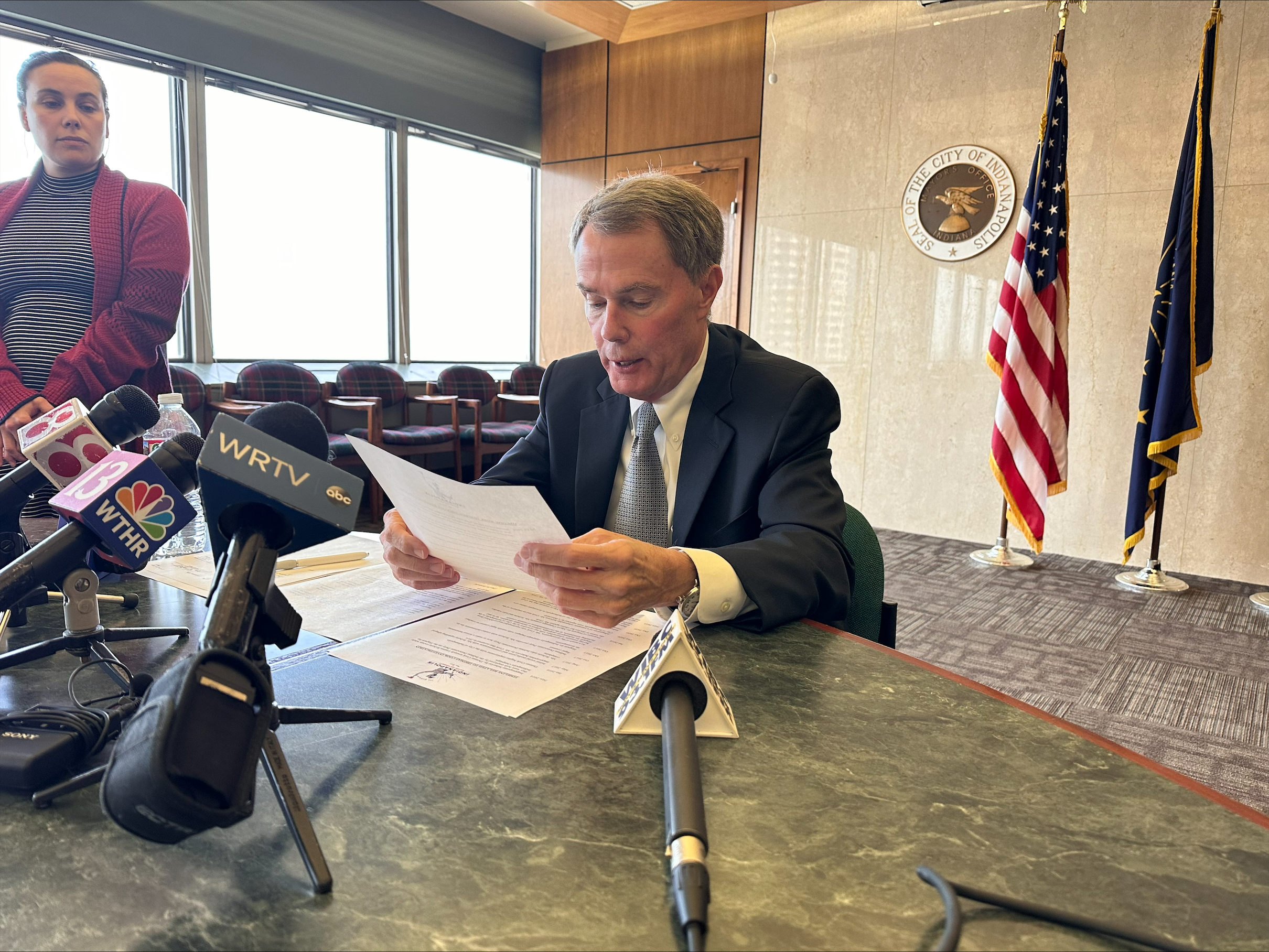 Photo of Indianapolis Mayor Joe Hogsett