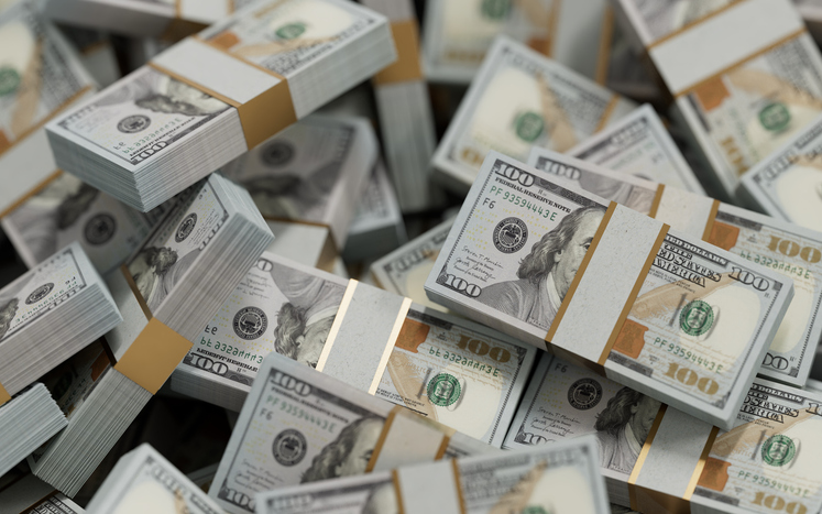 S Dollar, Money, Stack, Finance