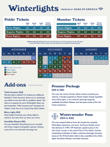 Image of Winterlights 2024 Ticket Information