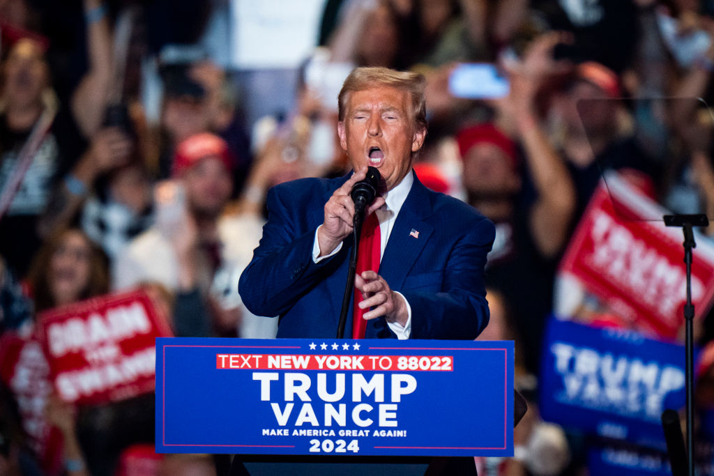 Left weirded out by Trump's rally in NY