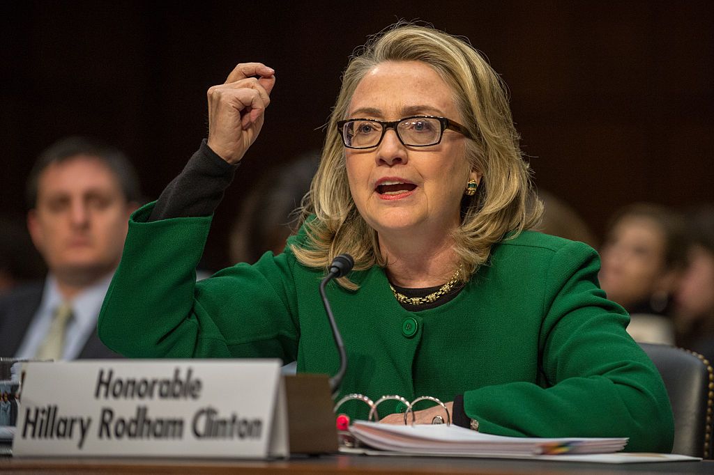Hillary says that that she's not President because people are sexist