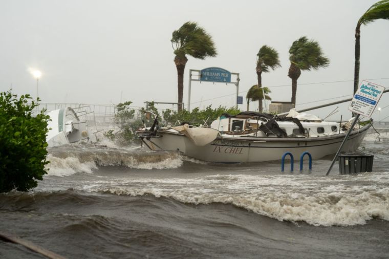 Hurricane Helene Affecting Gulfport, Florida
