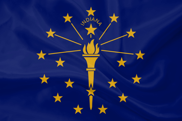Flag of Indiana