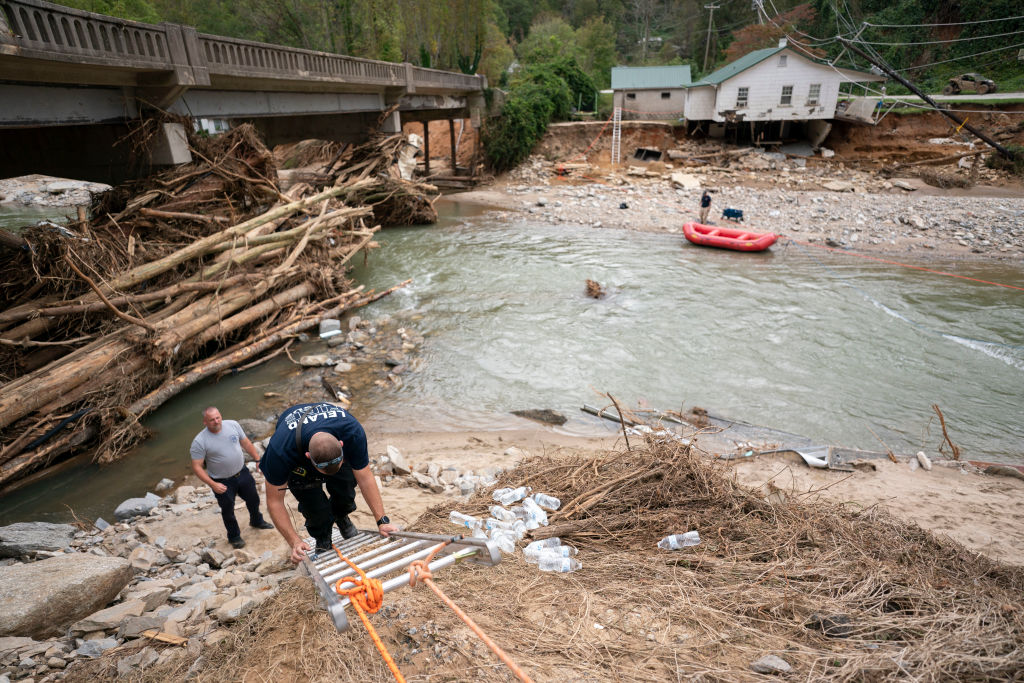Storm Helene Causes Massive Flooding Across Swath Of Western North Carolina