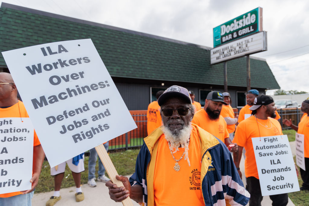 Longshoremen Strike