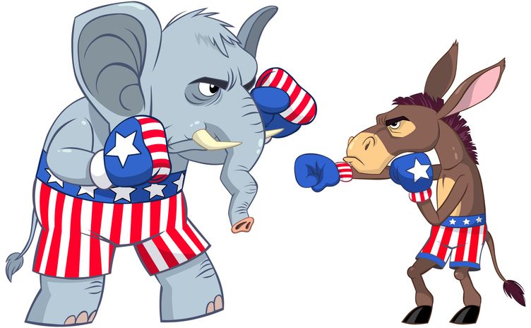 Poll show that many have stopped talking politics with others.