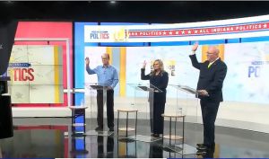 Mike Braun, Jennifer McCormick, Donald Rainwater