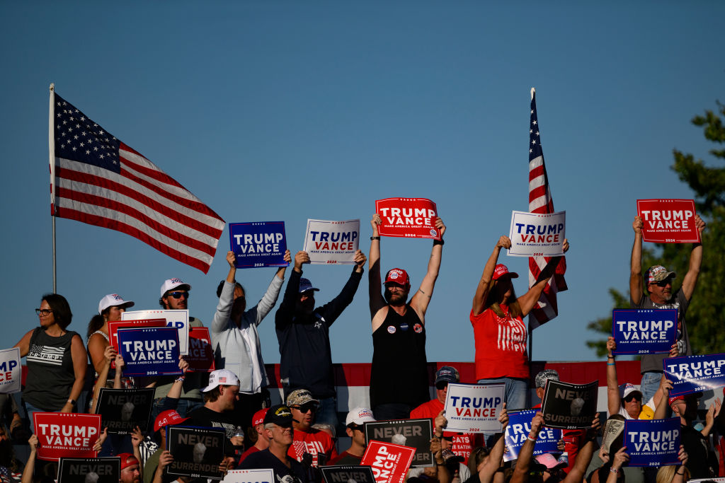 Republican Presidential Candidate Former President Trump Holds Rally In Butler, Pennsylvania