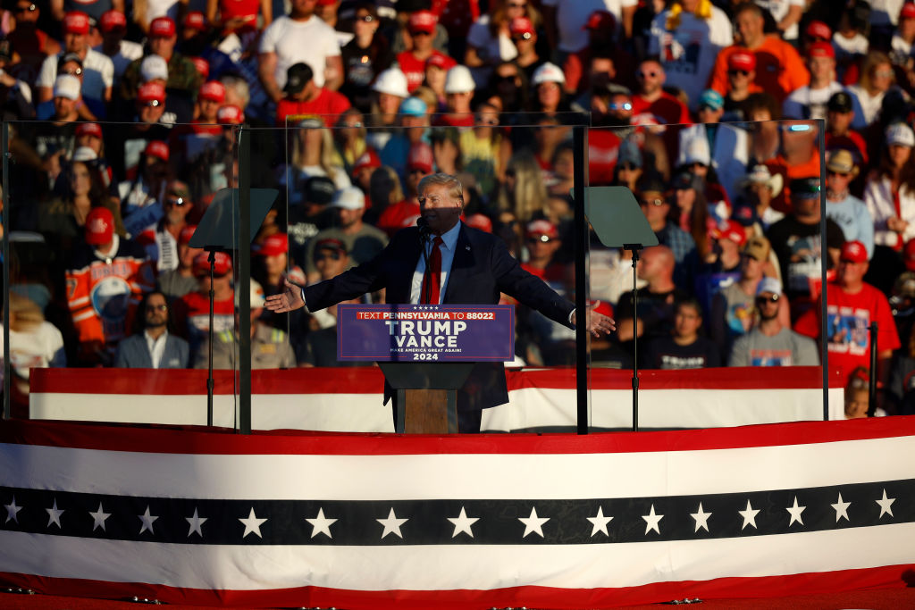 Republican Presidential Candidate Former President Trump Holds Rally In Butler, Pennsylvania