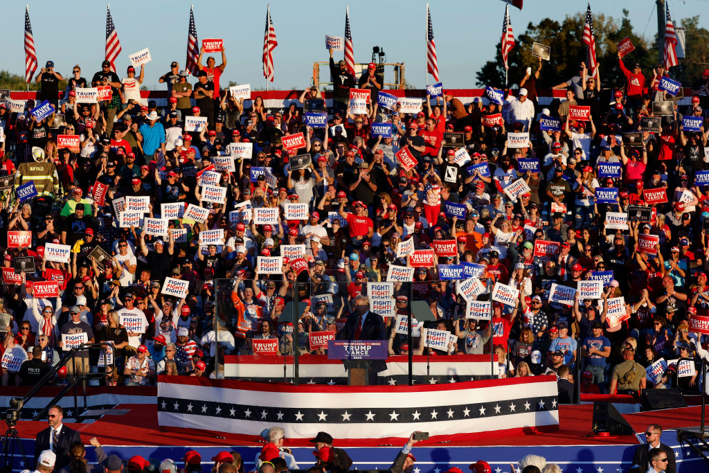 Republican Presidential Candidate Former President Trump Holds Rally In Butler, Pennsylvania