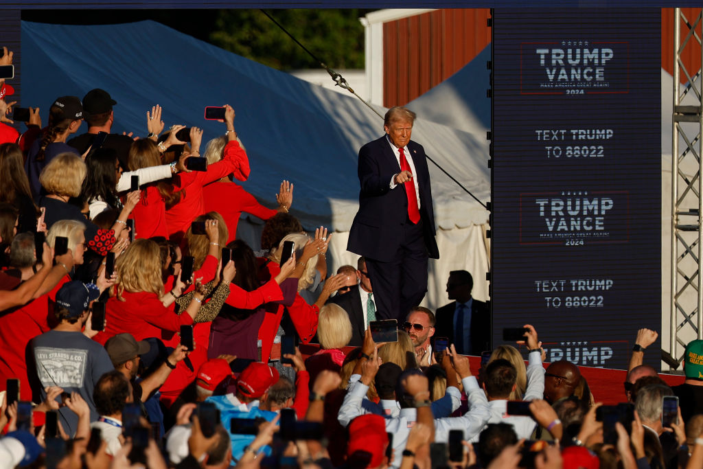 Republican Presidential Candidate Former President Trump Holds Rally In Butler, Pennsylvania