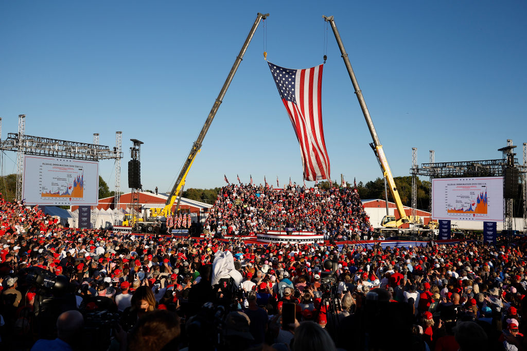 Republican Presidential Candidate Former President Trump Holds Rally In Butler, Pennsylvania