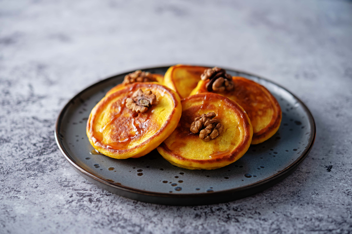 Pumpkin pancakes
