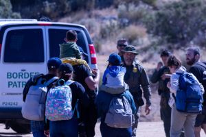 Migrants Cross Into U.S. From Mexico Through Abandoned Railroad