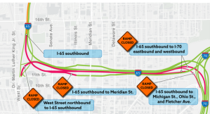 I-65 Closures Moved to Tuesday Oct 16