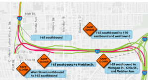 I-65 Closures Moved to Tuesday Oct 16