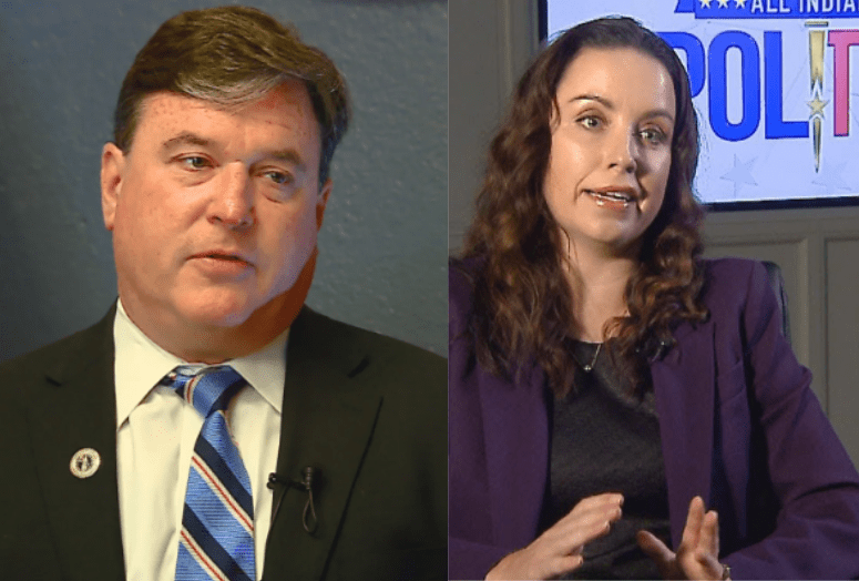 Todd Rokita and Destiny Wells debate