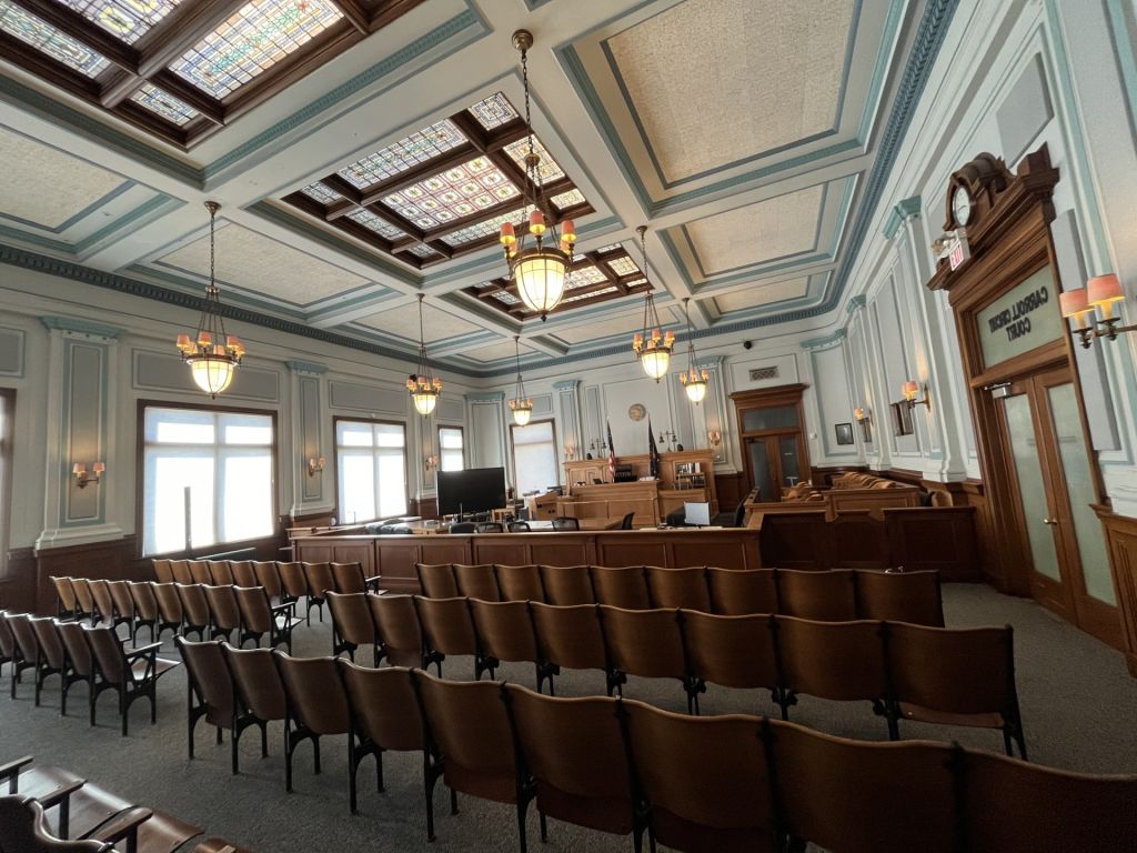 Inside the Carroll County Courthouse