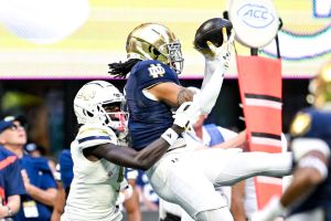 COLLEGE FOOTBALL: OCT 19 Mayhem at MBS - Notre Dame vs Georgia Tech