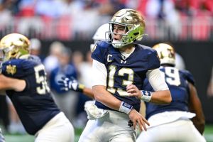 COLLEGE FOOTBALL: OCT 19 Mayhem at MBS - Notre Dame vs Georgia Tech