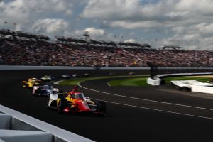 Josef Newgarden final lap