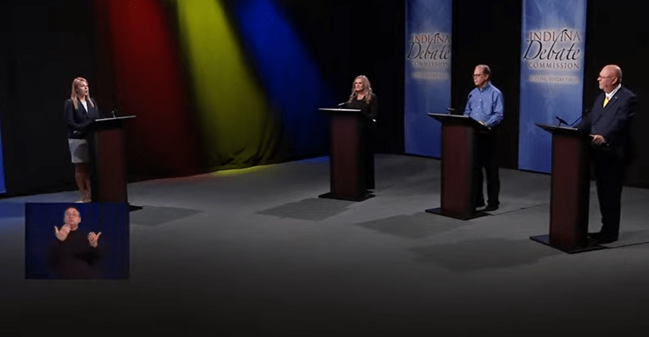 Last Night's Indiana Governor Debate analysis