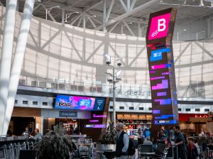 Image of Indianapolis International Airport Decor for Taylor Swift