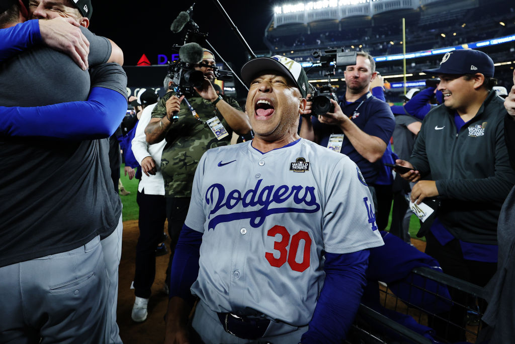 Dodgers win the world series