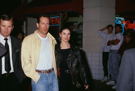 Bruce Willis and Demi Moore (2000)