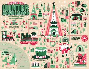 Image from Downtown Indy, Inc. Winter Wanderland Marketing Campaign