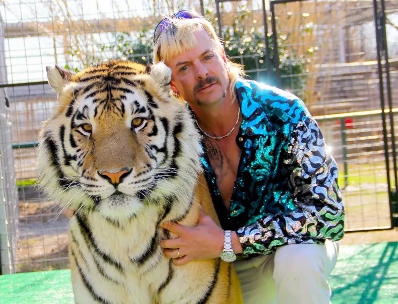 Joe Exotic wants a aprdon form Donald Trump President