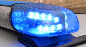 Police Siren Close Up