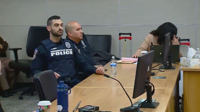 IMPD Officers in Herman Whitfield Trial