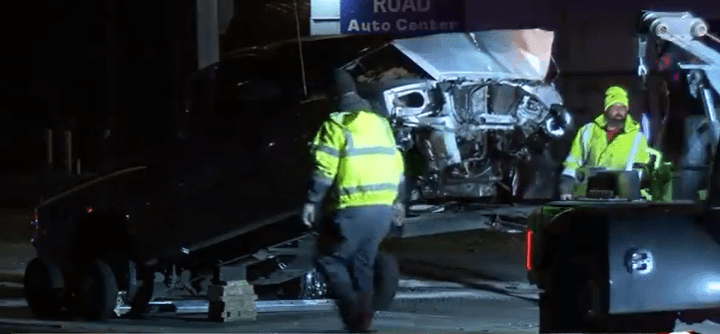 Crash on Michigan Road