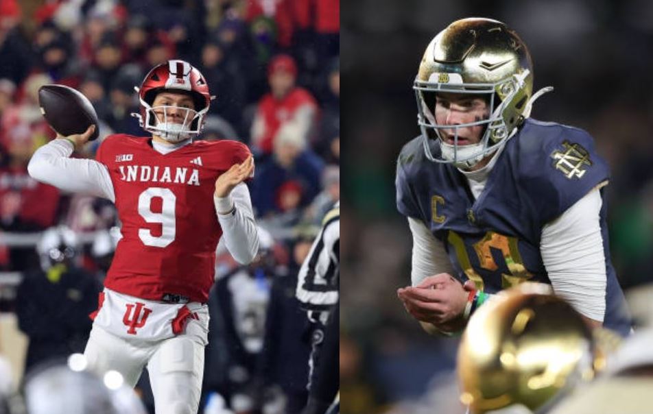 Kurtis Rourke and Riley Leonard