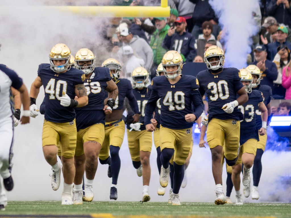 COLLEGE FOOTBALL: NOV 16 Virginia at Notre Dame
