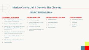 Graphic for Former Marion County Jail 1 Demolition Project
