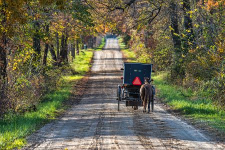 Indiana alberga una de las mayores poblaciones amish de Estados Unidos.