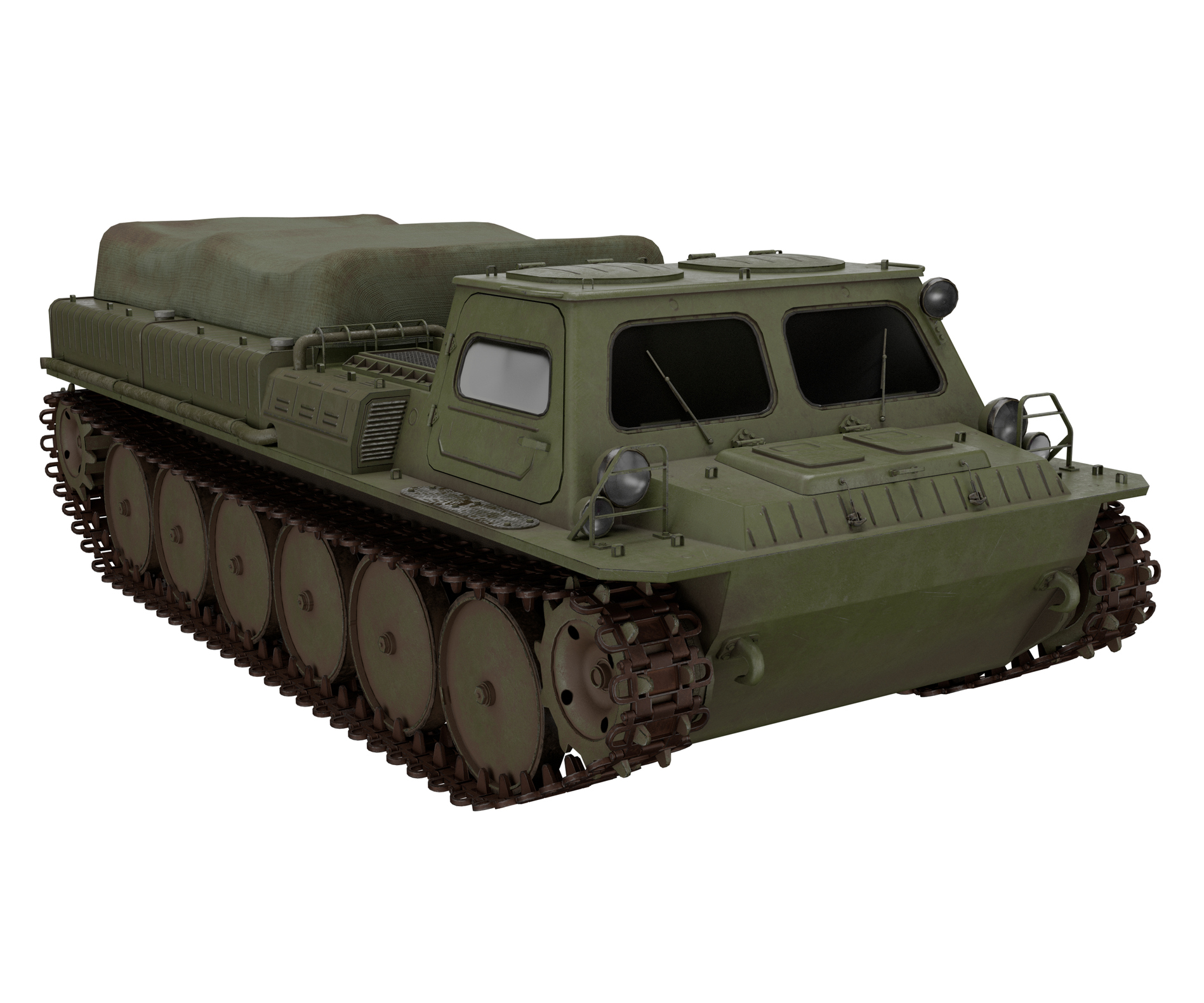 3d rendering bulletproof ant military vehicle