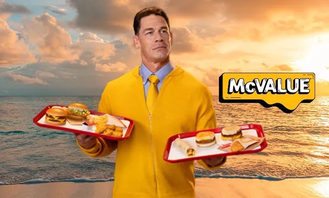 McDonald’s Introduces New McValue Menu with Exciting Deals, John Cena Introduces